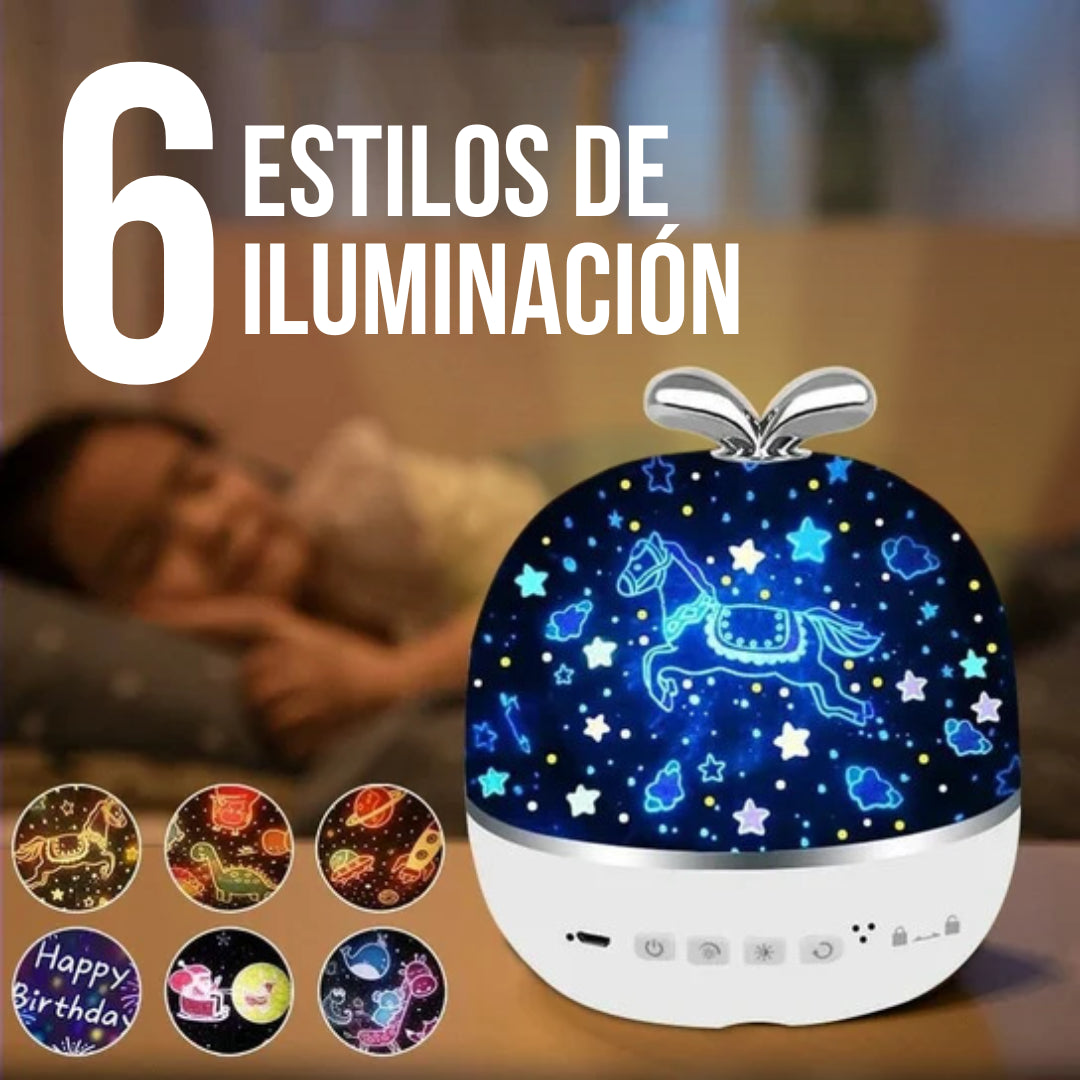 Proyector de luz: Sueños Tranquilos para Niños