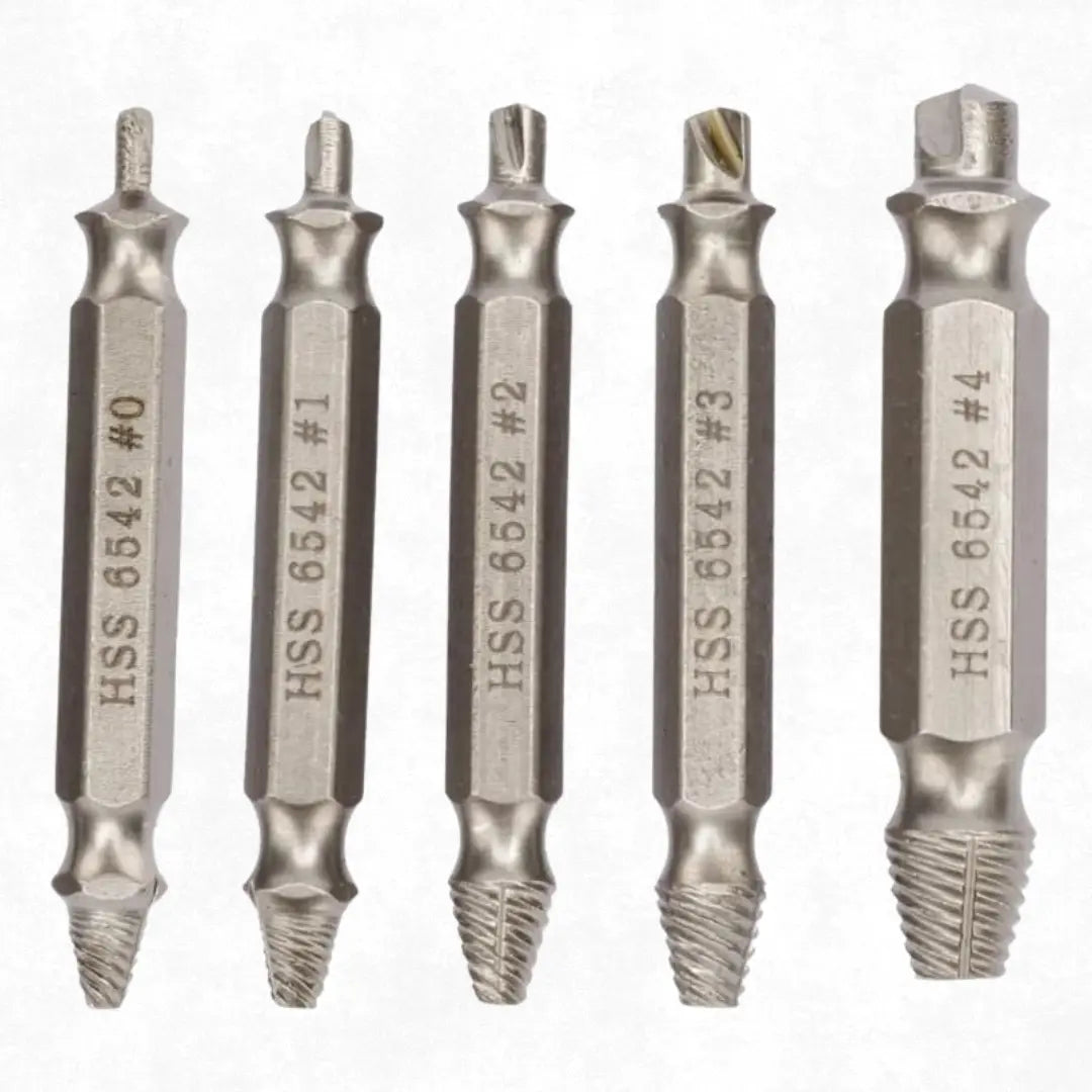 Juego de Brocas para Extraer Tornillos (5 Piezas)