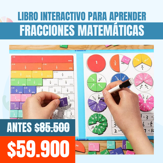 Libro Interactivo de Fracciones Matemáticas