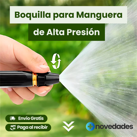 Turbo Jet - Boquilla de Alta Presión para Manguera
