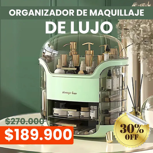 ORGANIZADOR DE MAQUILLAJE DE LUJO 💅🏻
