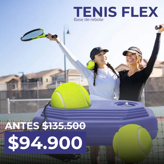 Tenis Flex - Base de Rebote para Entrenar Tenis